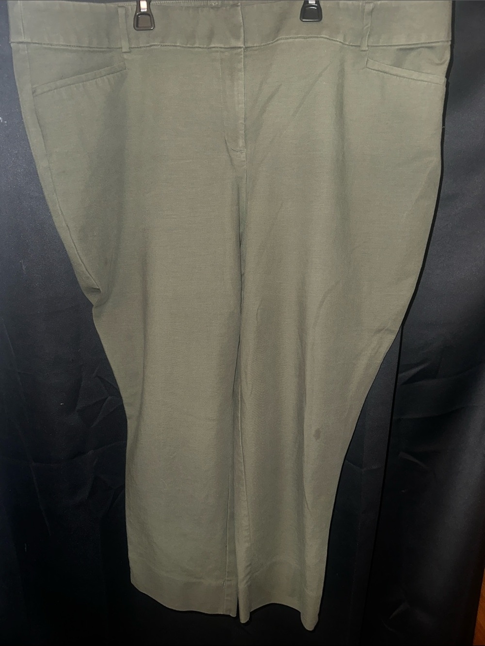 LOFT Marisa Olive Green Pants